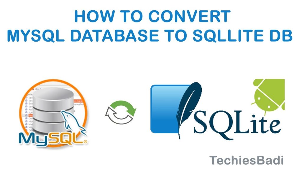 SQLite To MySQL