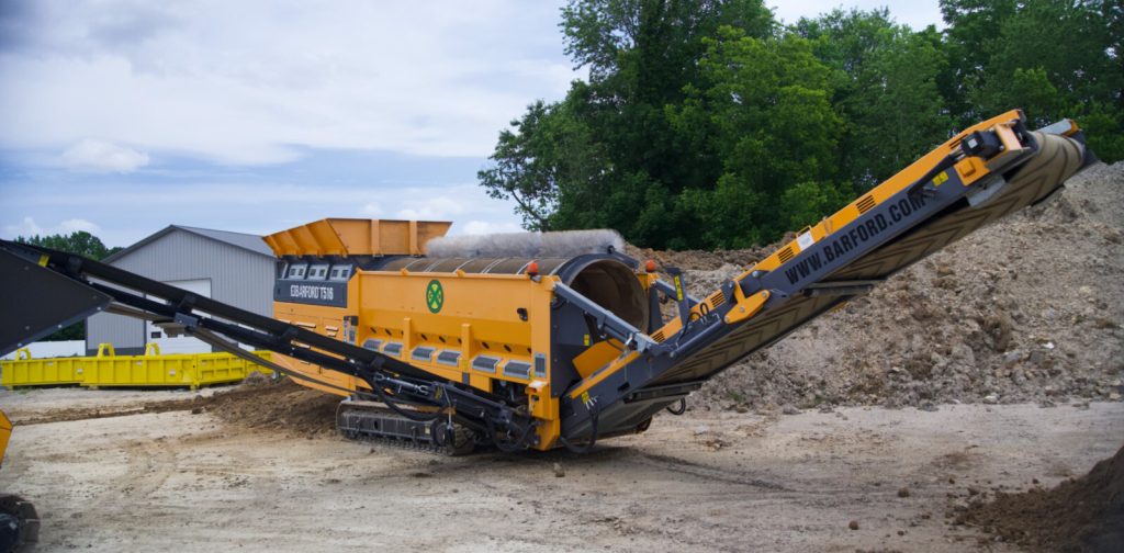 What is a trommel screen?