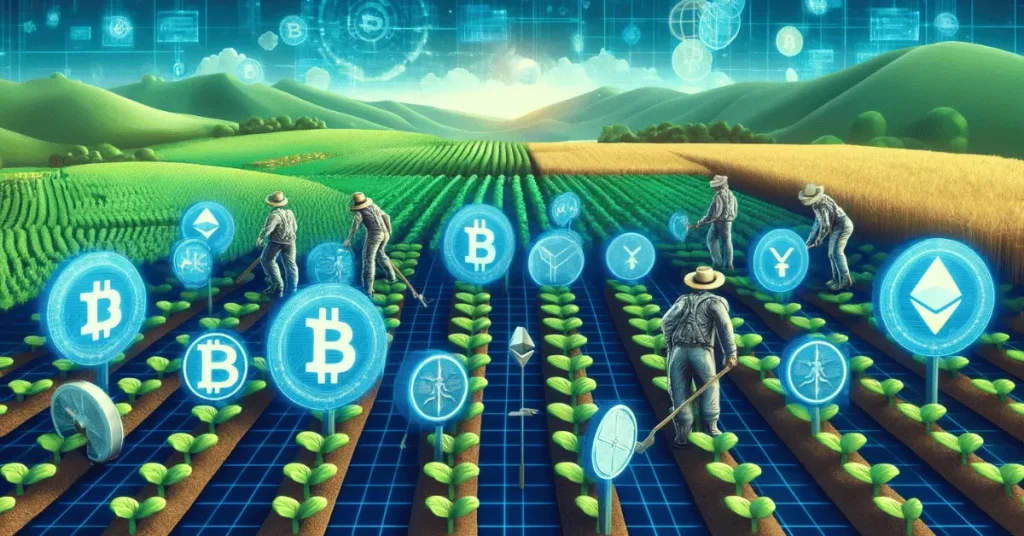 yield farm crypto